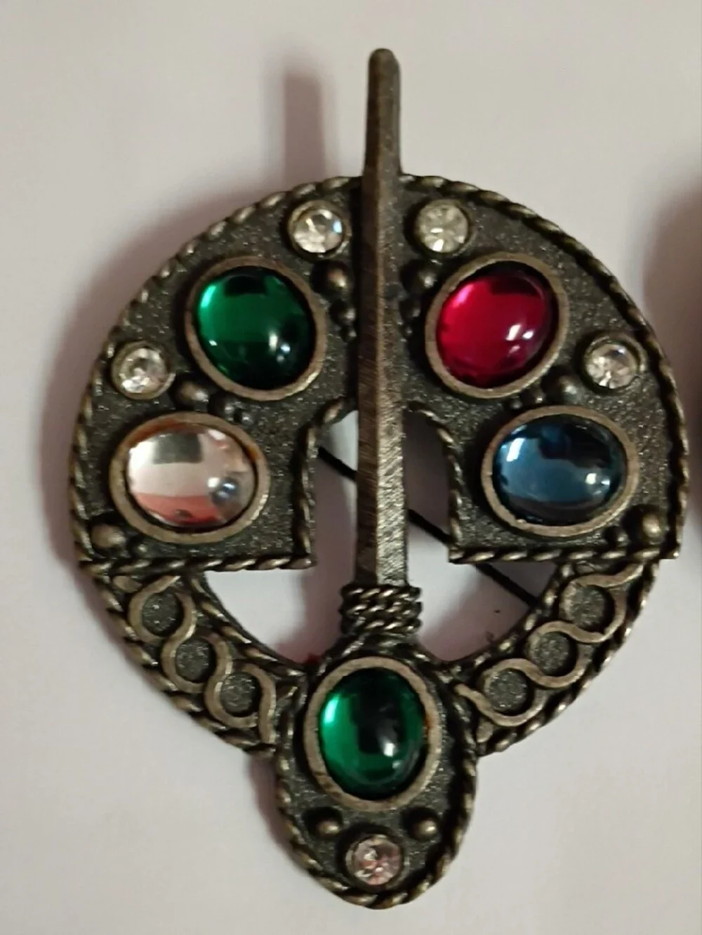 Art deco and brutalist elegant silver
